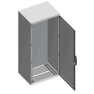 ШКАФ SM С МОНТАЖНОЙ ПЛАТОЙ 2D 1600x1000x400