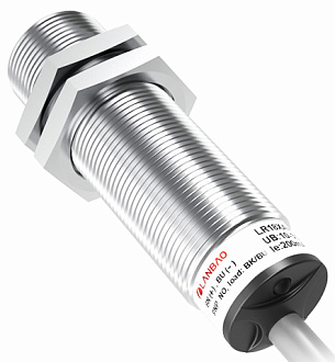 LANBAO LR18XCF05LUM индуктивный датчик M18x62 аналоговый 0-10V Sn=5мм кабель 2м