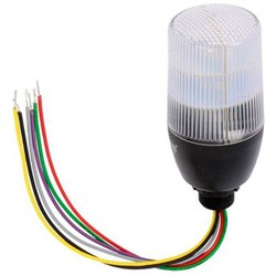 Сигнальная колонна 3 уровня в одном корпусе, 3 цвета, PLC контроллер, 24В DC, крепление M22, IP65 IF5T024XM05