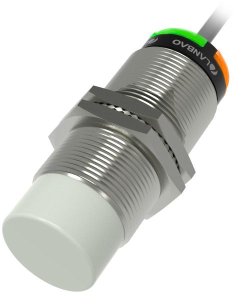 LANBAO CR30XCN25DPRY емкостной датчик М30х79мм PNP NO+NC Sn=25мм кабель 2м