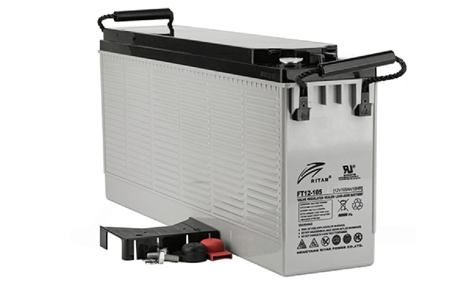 Батарея аккумуляторная Ritar FT12-105, F8(M6), 12V/105Ah, 236x508x110 HxLxW, 32.5kg, 12 лет