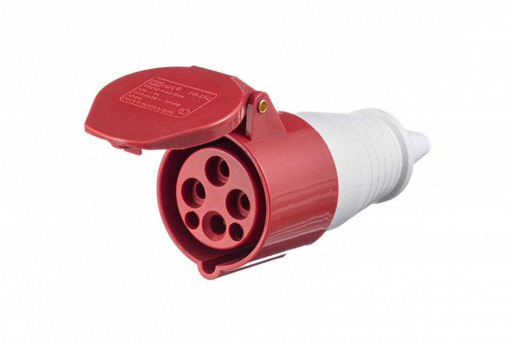 Розетка переносная 214 3Р+РЕ 16А 380В IP44 РП-102