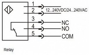 LANBAO PTL-PM12SK-D Оптический датчик 88x65x25 Реле Sn=12м (R-Тип) Клеммы