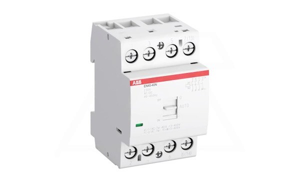Контактор модульный EN40-40N-06, 40A, 4NO, 230VAC/DC, 3M, c рычагом управления
