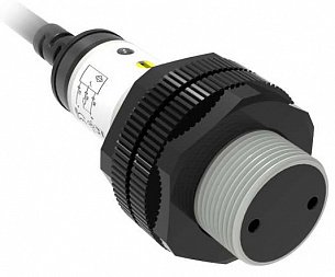 LANBAO PR18S-DM3DNR оптический датчик M18 NPN NO+NC Sn=3м (R-тип) кабель 2м
