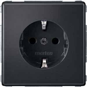 MERTEN Aquadesign МЕХ-М РОЗЕТКИ, АНТРАЦИТ