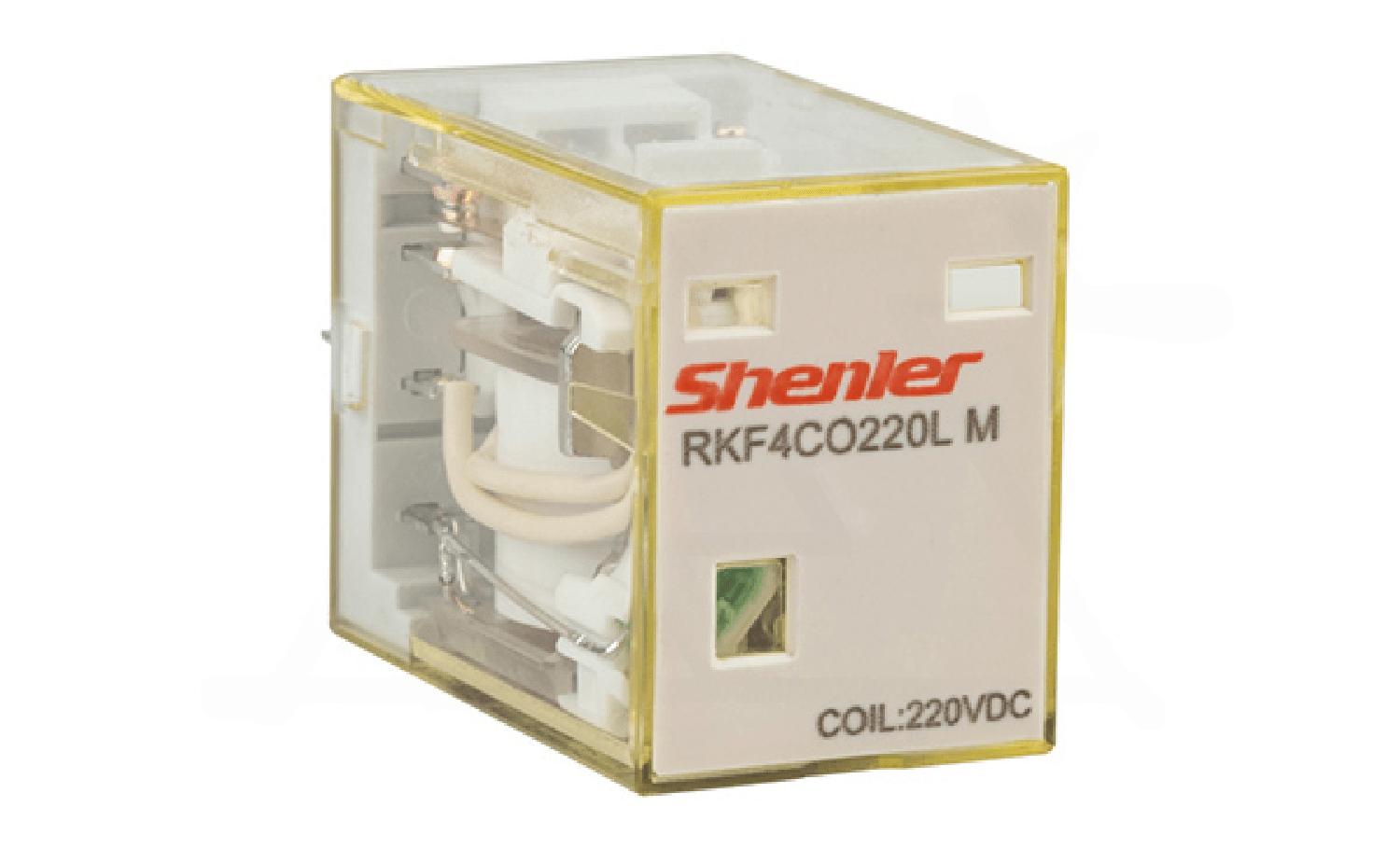 Реле RKF4CO220LM, 4CO, 6A(250VAC/30VDC), 220VDC(0,65Un), RZA, мех. индикация, LED