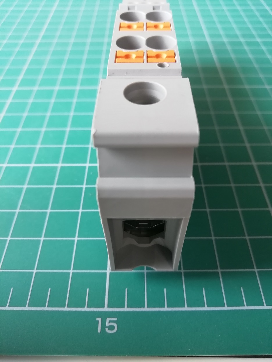 Клемма потенциальная PTU 35/4X6/6X2,5 /16,3mm, гибридная, 1 присоед. x35mm2, 4 присоед. x6mm2, 4 присоед. x2,5mm2, 105A, 1000V, серая