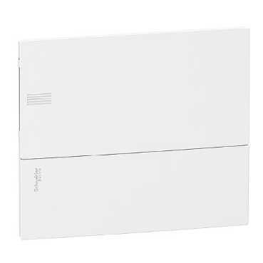 RESI9 MP(MINI PRAGMA)ЩИТ ВСТР.C БЕЛ.ДВ.1РЯД/12МОД,IP40,IK07,63А,2клеммы,Италия