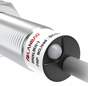 LANBAO LR12XBN04DNR Индуктивный датчик М12х51 NPN NO/NC Sn=4мм кабель