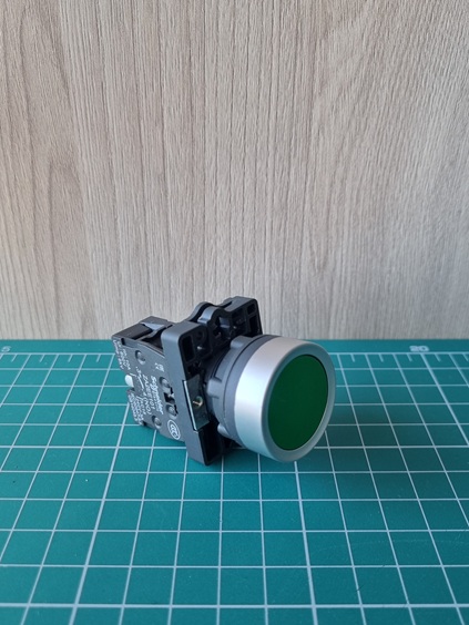 КНОПКА XA2,ПРУЖ.ВОЗВР.,ЗЕЛЕНАЯ,1НO