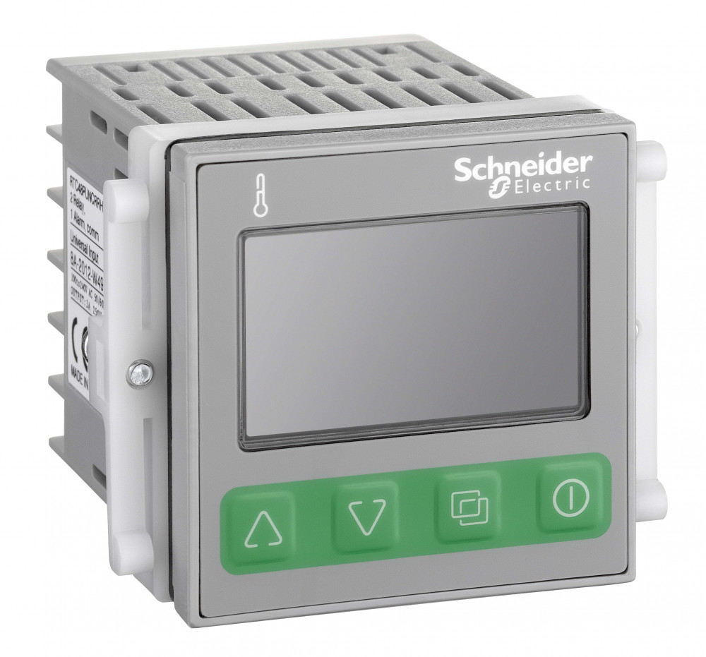 ТЕМП. КОНТ., 48 x 48, УНИВ. ВХ., 1 АВАР. ВЫХ., 2 ТТР, MODBUS, 24 V AC\DC