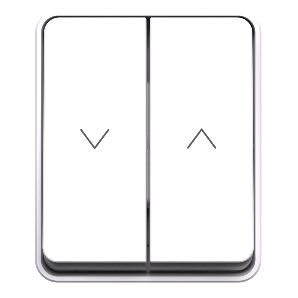 ATLASDESIGN PROFI IP54 О/У 2-клавишный ВЫКЛЮЧАТЕЛЬ ДЛЯ ЖАЛЮЗИ, сх.4, 10А, БЕЛЫЙ
