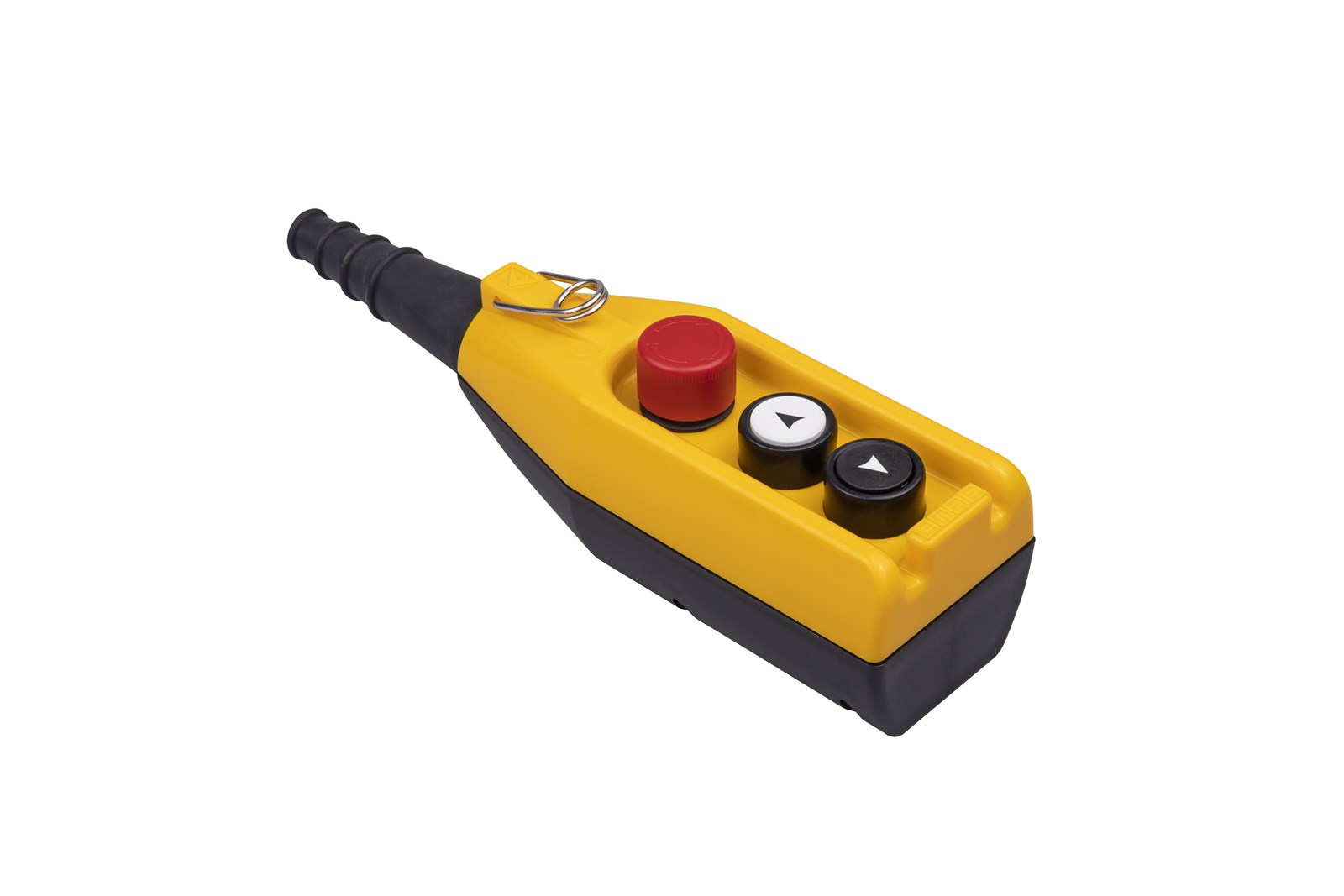 Пульт управления 3 кнопки (первая кнопка "аварийный стоп" CP200E30, 1НЗ), односкоростной, cерия PV (250В AC, 4А), IP65 PV3E30B2