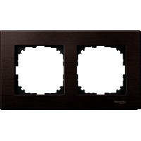 MERTEN M-Elegance РАМКА деревянная 2 поста, ВЕНГЕ, SM