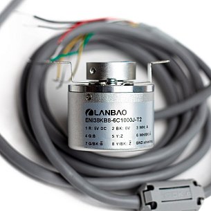 LANBAO ENI38KB8-6C1000J-T2 энкодер ?38 полый вал 8мм 1000имп/об TTL 5VDC кабель 2м