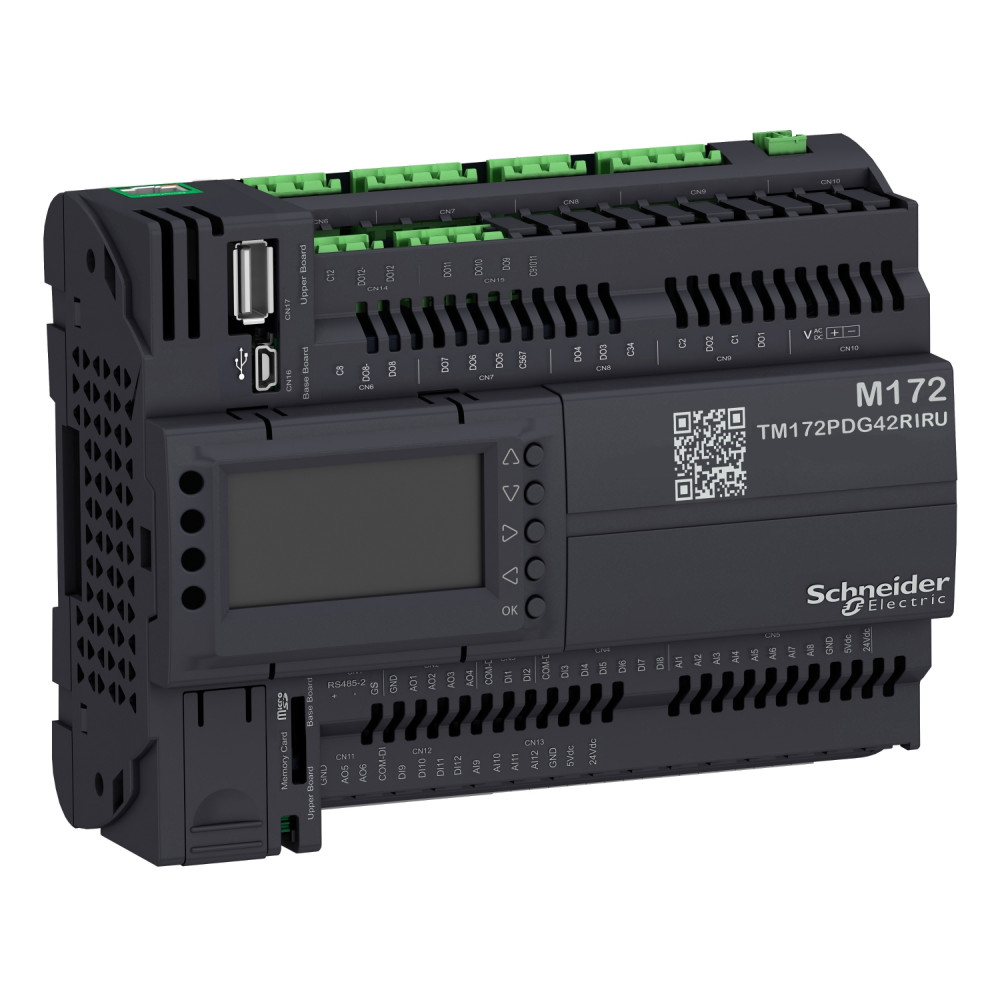 M172 Производит., диспл, 42 I/O Eth 2RS485 изол