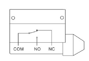 LANBAO LSAR7-100 концевой выключатель NO/NC плунжер