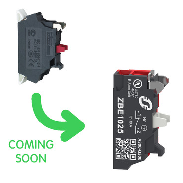 БЛОК-КОНТАКТ 1НЗ ПРУЖИННЫЙ ЗАЖИМ