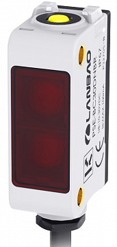 LANBAO PSE-TM20DPB оптический датчик 32,5x20x12мм PNP NO/NC Sn=20м (T-тип) кабель 2м /приемник