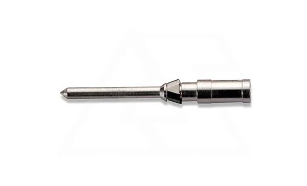 Контакт обжимной, тип вилка, стандартный, 10A, 0,75mm2, O 1,6mm, с серебряным покрытием