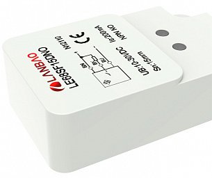 LANBAO LE68SN25DPO индуктивный датчик 40x20x68 Sn=25мм PNP NO кабель 2м