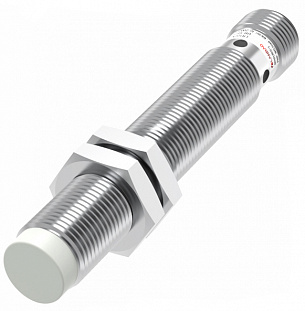 LANBAO LR12XCN10DNOY-E2 Индуктивный датчик 10 мм, цилиндрический, незаподлицо, 10…30 DC, NPN, NO, никелированная латунь, разъем M12, IP67