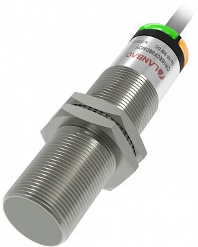 LANBAO CR18XCF08DPOY Ёмкостной датчик М18х85мм PNP NO Sn=8мм кабель 2м