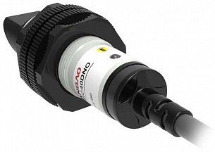 LANBAO PR18GS-TM10DPR оптический датчик M18 PNP NO/NC 90° (Т-тип) Sn=10м кабель 2м/ приемник