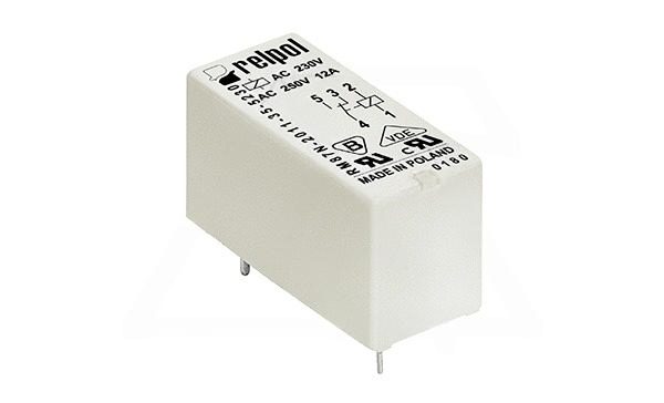 Реле RM87N-2011-35-1024, 1CO, 12A(250VAC/24VDC), 24VDC, растр 3.5mm, IP67