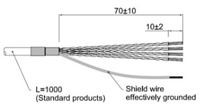 LANBAO ENI50S8-6E2048HD-T2 энкодер ?50 сплошной вал 8мм 2048имп/об HTL 8-30DC IP65 кабель 2м