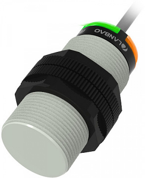 LANBAO CR30XSCF15DPRY емкостной датчик M30, Sn=15мм PNP NO+NC кабель 2м