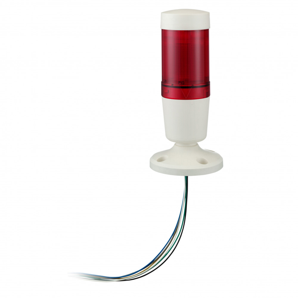 СВЕТ.КОЛОННА,1СЕКЦИЯ+ЗУММЕР, 45ММ,24В