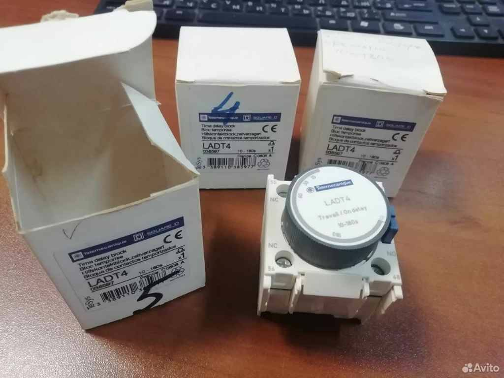 ДОП. КОНТ. БЛОК C ВЫДЕРЖ. ВРЕМ. 10…180С