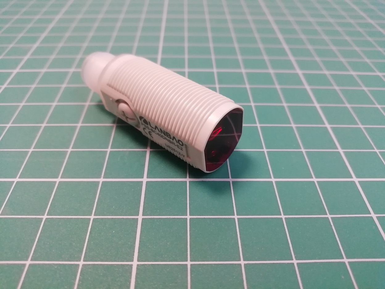 LANBAO PSS-BC40DNBR-E2 оптический датчик M18 NPN NO/NC Sn=400мм (D-тип) разъем M12