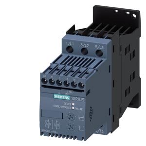 УСТРОЙСТВО ПЛАНОВОГО ПУСКА SIRIUS 3RW30161BB14 , ТИПОРАЗМЕР S00, 9A, 4КВТ/400V, 40 ГРАД., 200-480V AC, 110-230V AC/DC, ВИНТОВЫЕ ЗАЖИМЫ