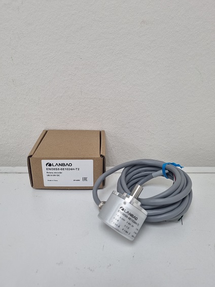 LANBAO ENI38S8-6E1024H-T2 энкодер ?38 сплошной вал 8мм 1024имп/об HTL/PUSH PULL 8-30DC кабель 2м