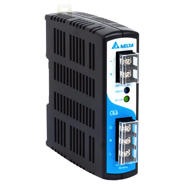 Блок питания импульсный CliQ, 60W, 2.5А, 85_264VAC (120_375VDC) / 24VDC, DIN35, винт.клеммы, пл.корпус
