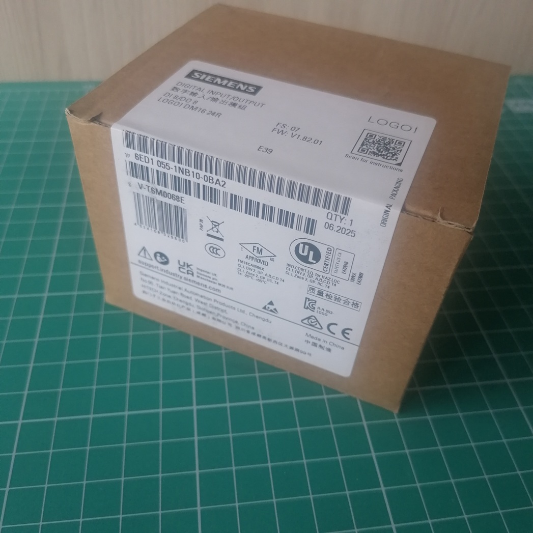 6ED10551NB100BA2 DM16 24R, МОДУЛЬ РАСШИРЕНИЯ, НАПРЯЖЕНИЕ ПИТАНИЯ/ВХОДОВ/ВЫХОДОВ: =24 В/=24 В/РЕЛЕ, 8 DI/8 DO, ШИРИНА 4TE, ДЛЯ LOGO! 8