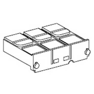 1 КОРОТКАЯ КЛЕММНАЯ ЗАГЛУШКА ДЛЯ 4П (100-250)