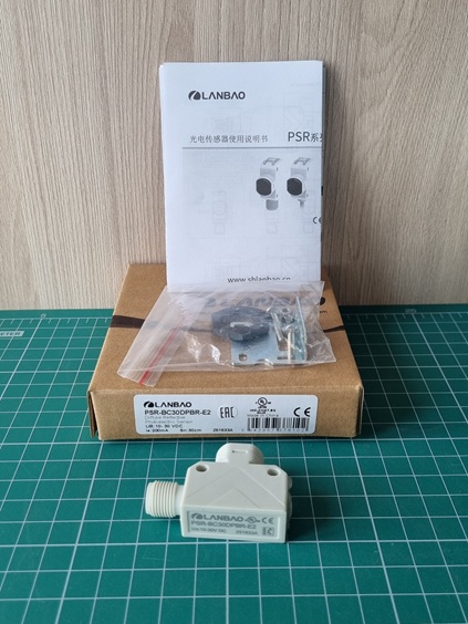 LANBAO PSR-BC30DPBR-E2 оптический датчик PNP NO/NC Sn=300мм (D-тип) разъем M12