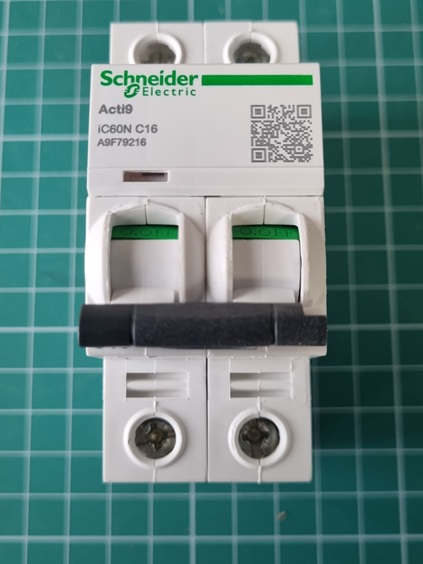 АВТ. ВЫКЛ. iC60N 2П 16A C