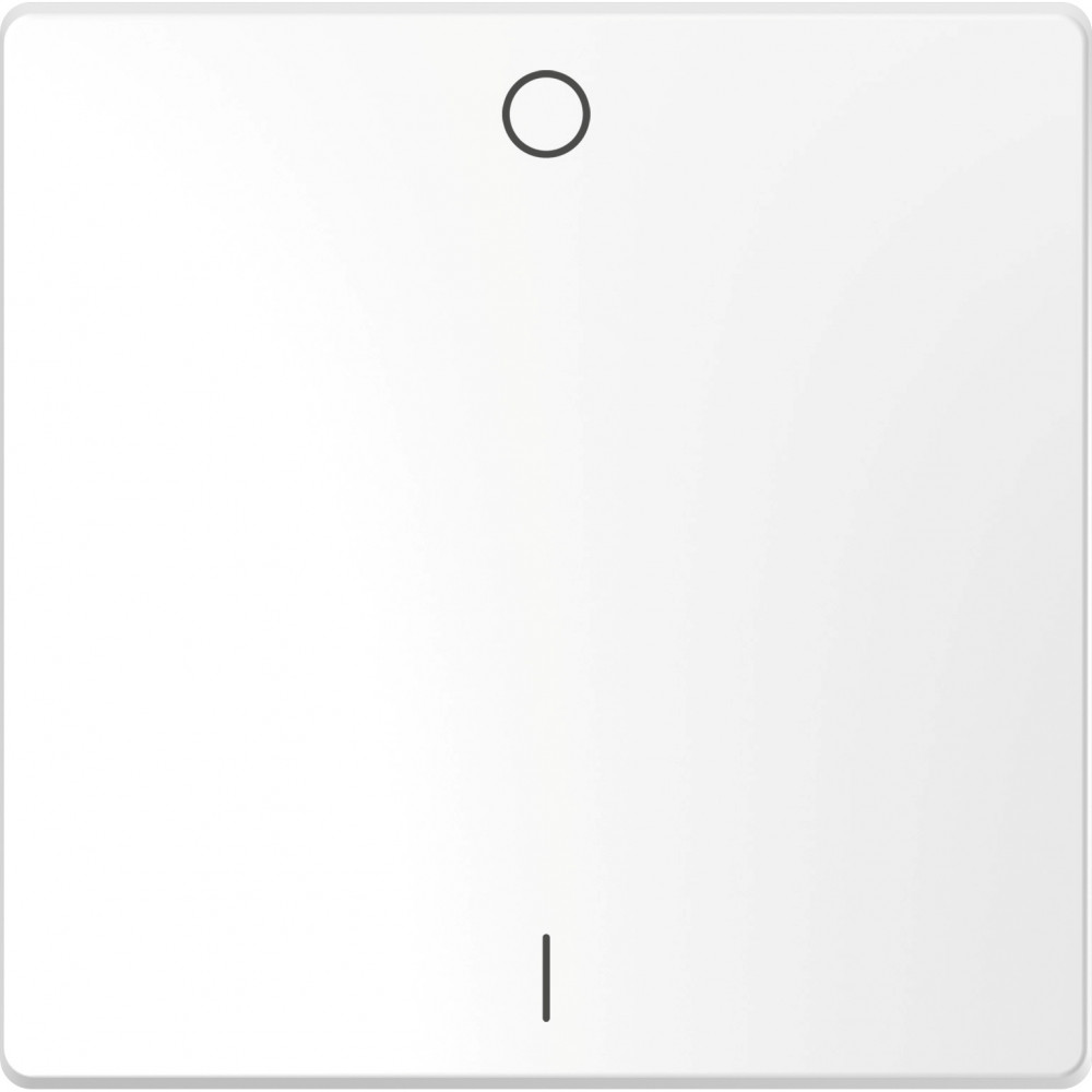 MERTEN D-Life КЛАВИША 1-ная с символом O/I, или вкл/выкл., БЕЛ. ЛОТОС