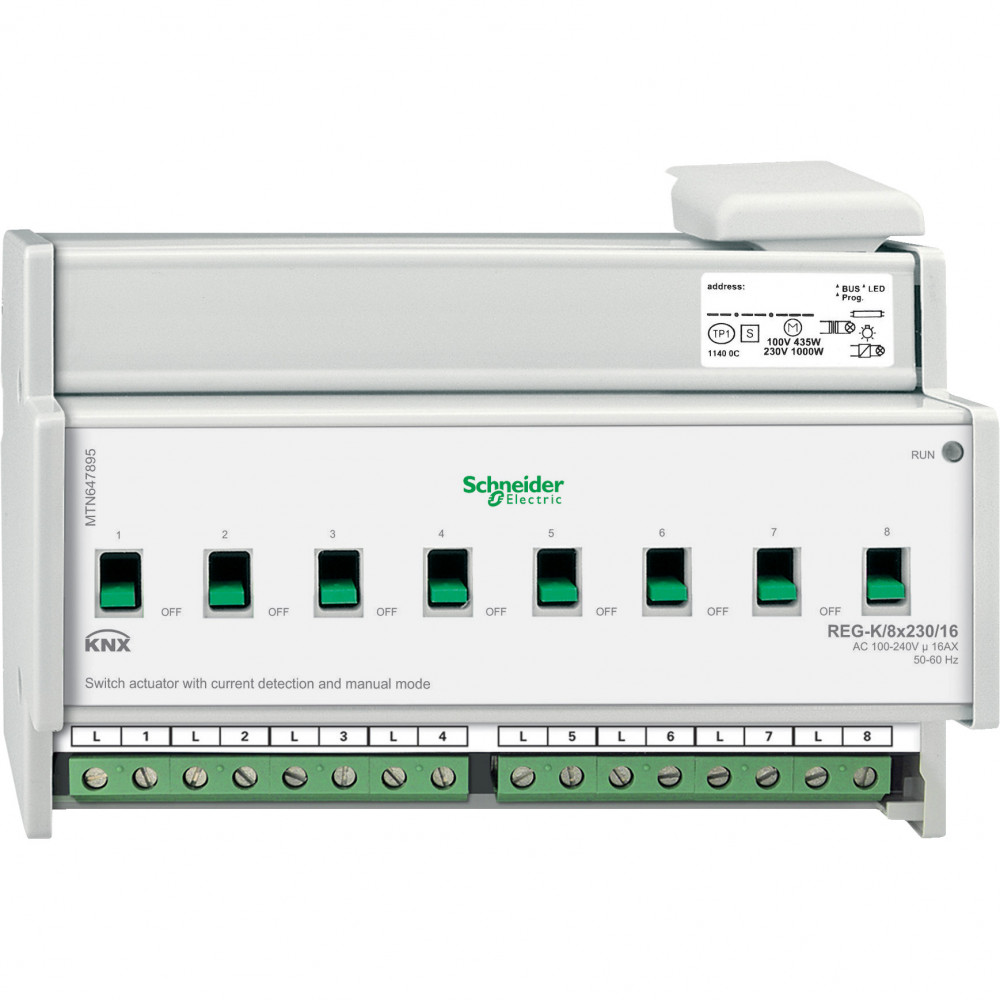 АКТОР ДЛЯ ВЫКЛ REG-K/8X230/16 С РУЧ УПР
