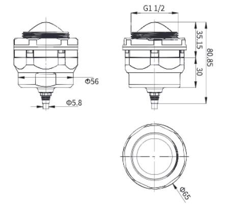 LANBAO MRA80D20DGRI Радарный уровнемер