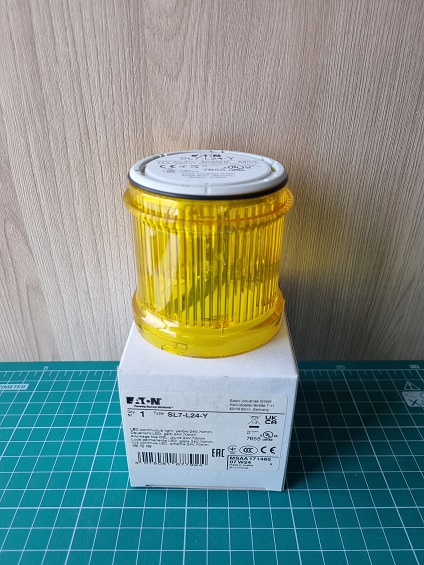 Модуль постоянного света SL7-L24-Y, желтый, LED, 24VAC/DC, IP66