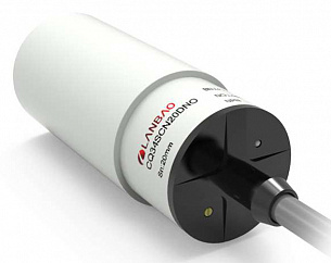 LANBAO CQ34SCN20SBO Емкостный датчик 20 мм, 20…250 AC/DC, Приемник двухпроводный AC/DC, NO, незаподлицо, PBT, кабель, 34 мм, IP67