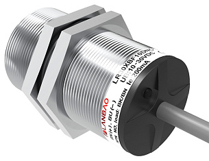 LANBAO LR30XBF15DPOY индуктивный датчки M30x52мм PNP NO Sn=15мм кабель 2м
