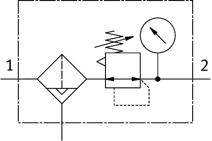 ФИЛЬТР-РЕГУЛЯТ. LFR-3/8-D-MIDI-A