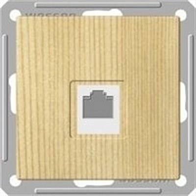 W59 РОЗЕТКА компьютерная RJ45 кат.5Е, механизм, СОСНА